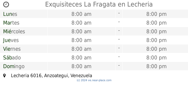 Horarios Avenida Americo Vespucio Tel 58 281